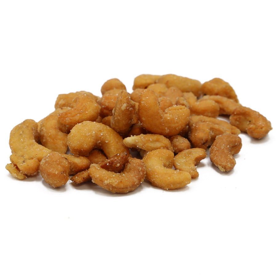 C.J. Dannemiller Honey Roasted Cashews, Bulk 25 LB Box, Perfect for Snacking, Trail Mixes