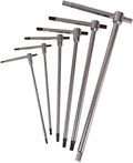 Beta 951/S6 Set of 6 2.5mm-8mm Metric Sliding T-Handle Hex Keys | High Torque & Fast Spinning T-Handle Design | Calibrated Hex Ends | Made in Italy