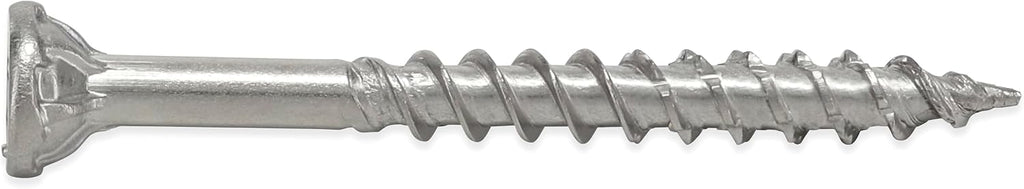 Power Pro 48625 Wood Screws, #8 x 1, Premium Stainless Marine Screws, Rust Resistant, Stainless Steel, 5lb Tub, 860 pcs