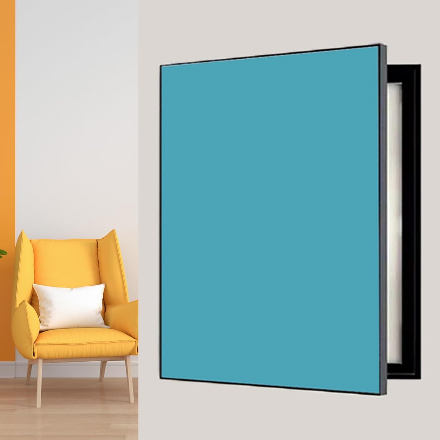 Electrical Panel Cover Minimalist Color Breaker Box Cover, Wall-Mount Circuit Breaker Panel Lid, Replacement Electrical Panel Cover, (Style11,WXH-50 x 70CM-19.7 x 27.6)
