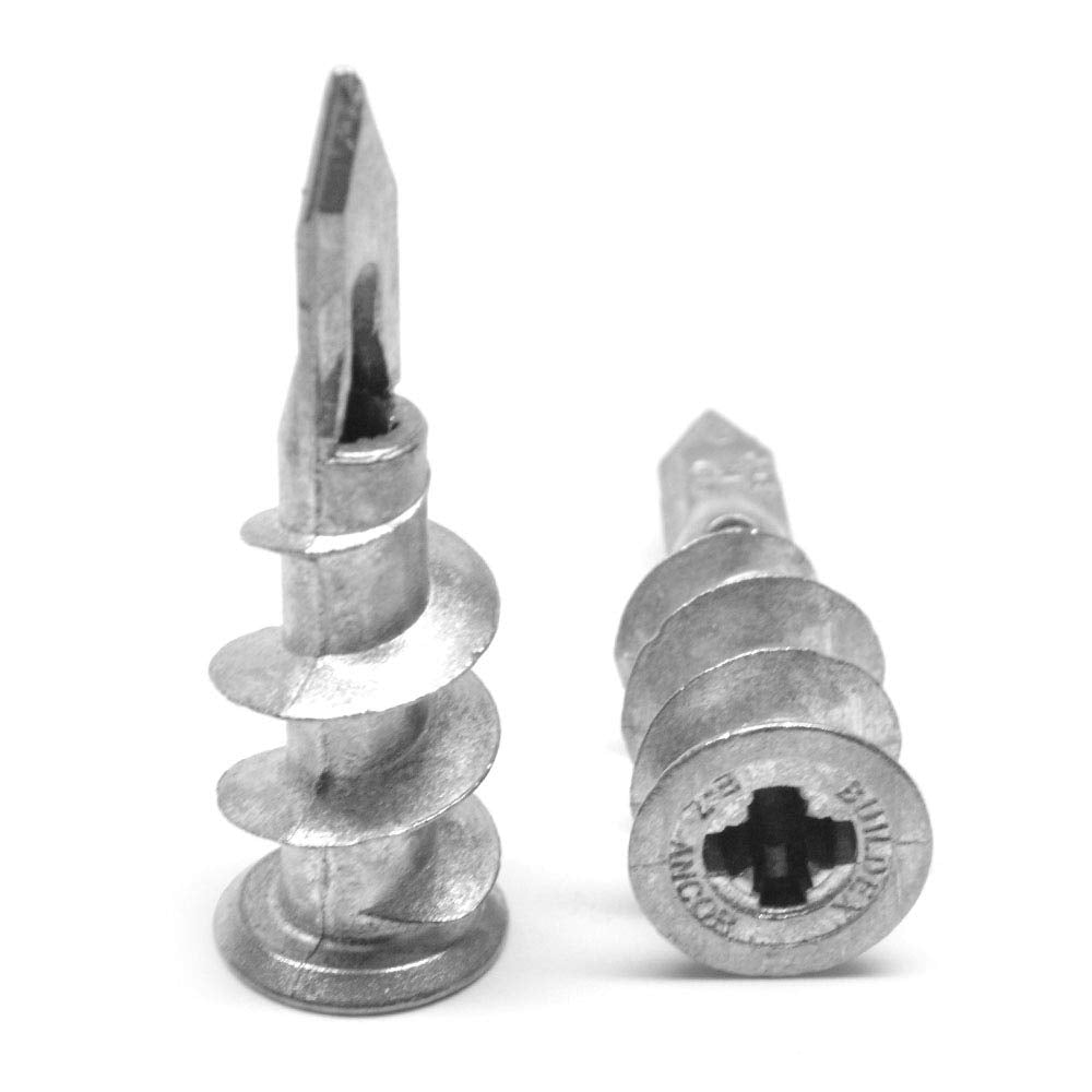 #6-7-8 x 1 5/8' Self Drilling Drywall Anchor Die Cast Zinc Pk 1500