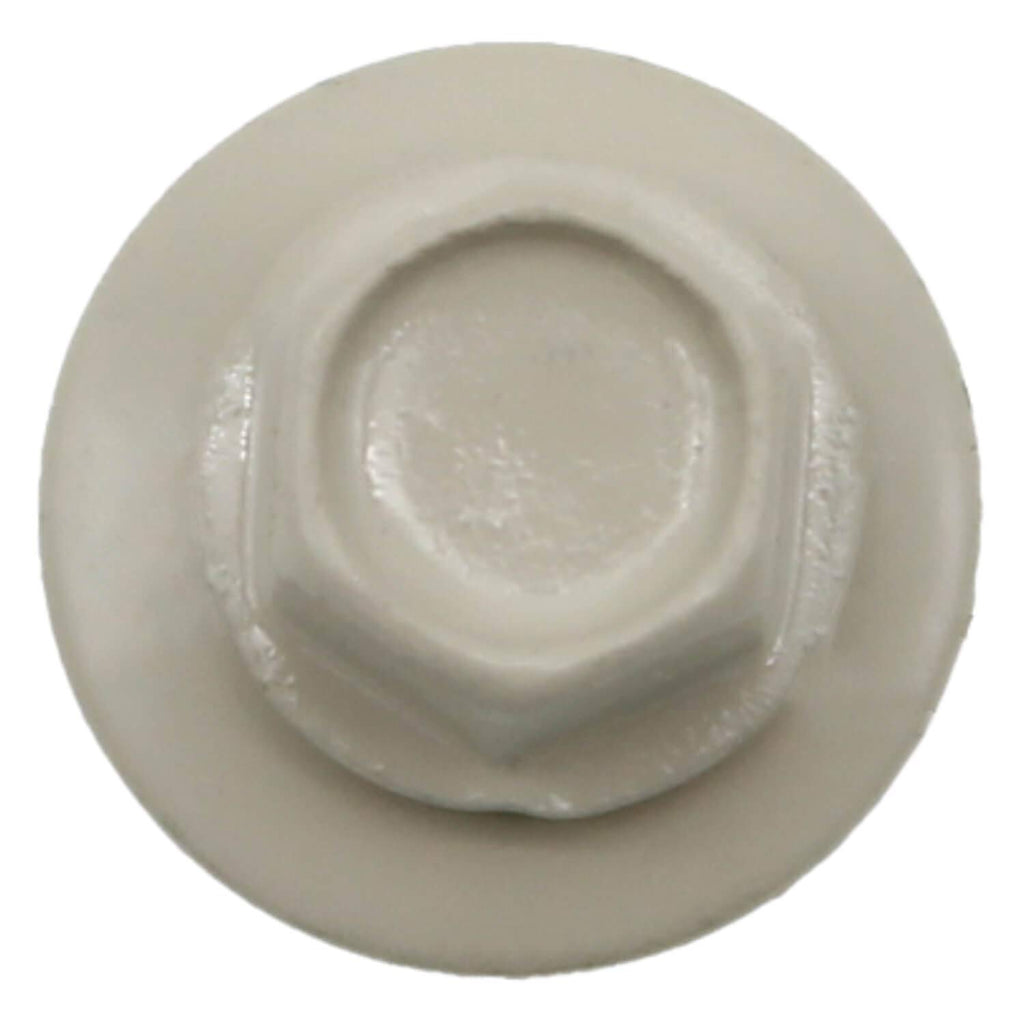 10 x 2-1/2' Light Stone Metal Roofing Screws - Hex Washer Head- Self-Starting/Tapping - EPDM Washer. 4 X 250 Bags - 1,000 Screws