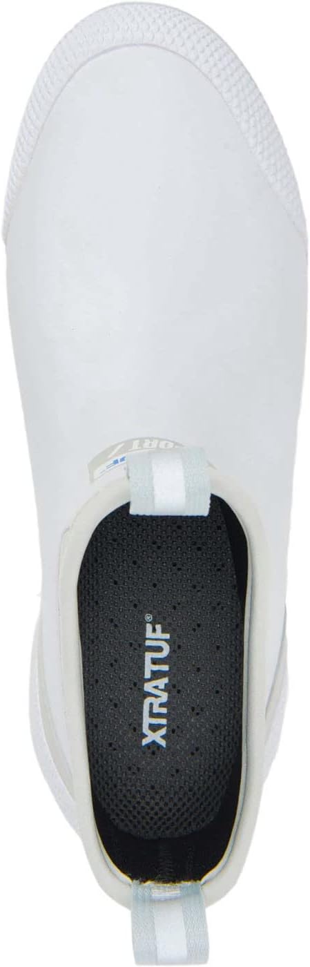 XTRATUF 6' Men's Ankle Deck Boot Sport - 30% Lighter, 100% Waterproof Rubber Fishing Footwear - Non-Marking, Slip-Resistant Outsole - Moisture-Wicking Liner
