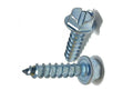 Pr-Mch Package of 2300, 10 x 1 1/2' Hex Washer Head Slotted Sheet Metal Screw Zinc Plated Set Kit #DR-D7802D