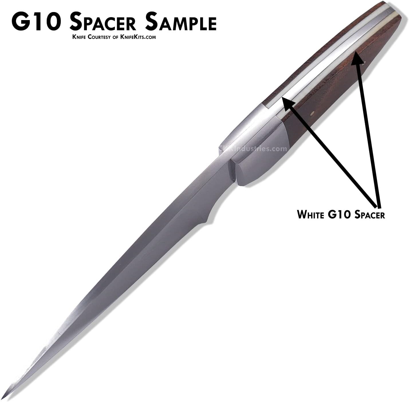 EZSMITH G10 - Knife Handle Spacer Material - (3 x 12 x .060 Inches) - 16 Color Value Pack