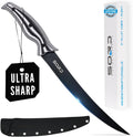 SORD Fillet Knife - 5-9' Filet Knives For Fish - Razor Sharp Boning Knife - Saltwater and Freshwater Fishing - Includes Kydex Sheath - Full Tang Blades | G10 Non Slip Grip | Corrosion Resistant