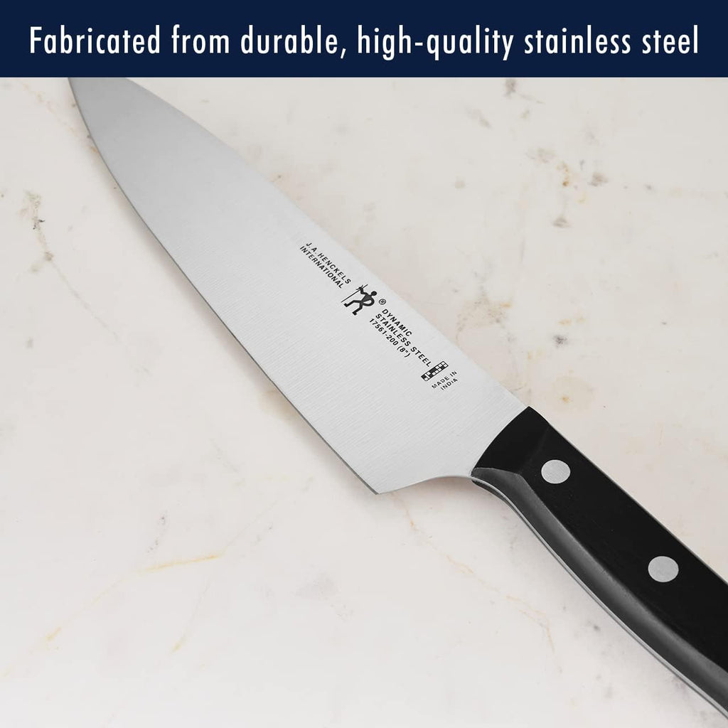 HENCKELS Dynamic Razor-Sharp 15-Piece Knife Set, Chef, Bread, Steak, German Engineered Informed by 100+ Years of Mastery