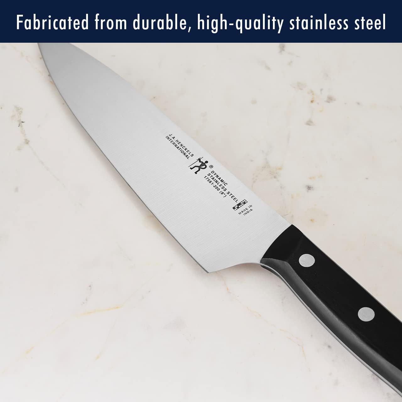 HENCKELS Dynamic Razor-Sharp 15-Piece Knife Set, Chef, Bread, Steak, German Engineered Informed by 100+ Years of Mastery
