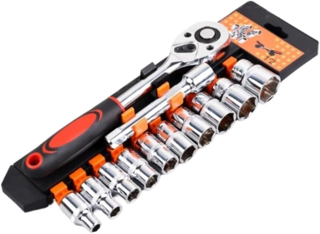 Repair Tools Hand Tool Sets Tool Box Set Open-End Spanners Allen Wrench Set Ratchet Wrench Screwdriver Bicycle Motorcycle Car Repair Tool Kit wljdp240511