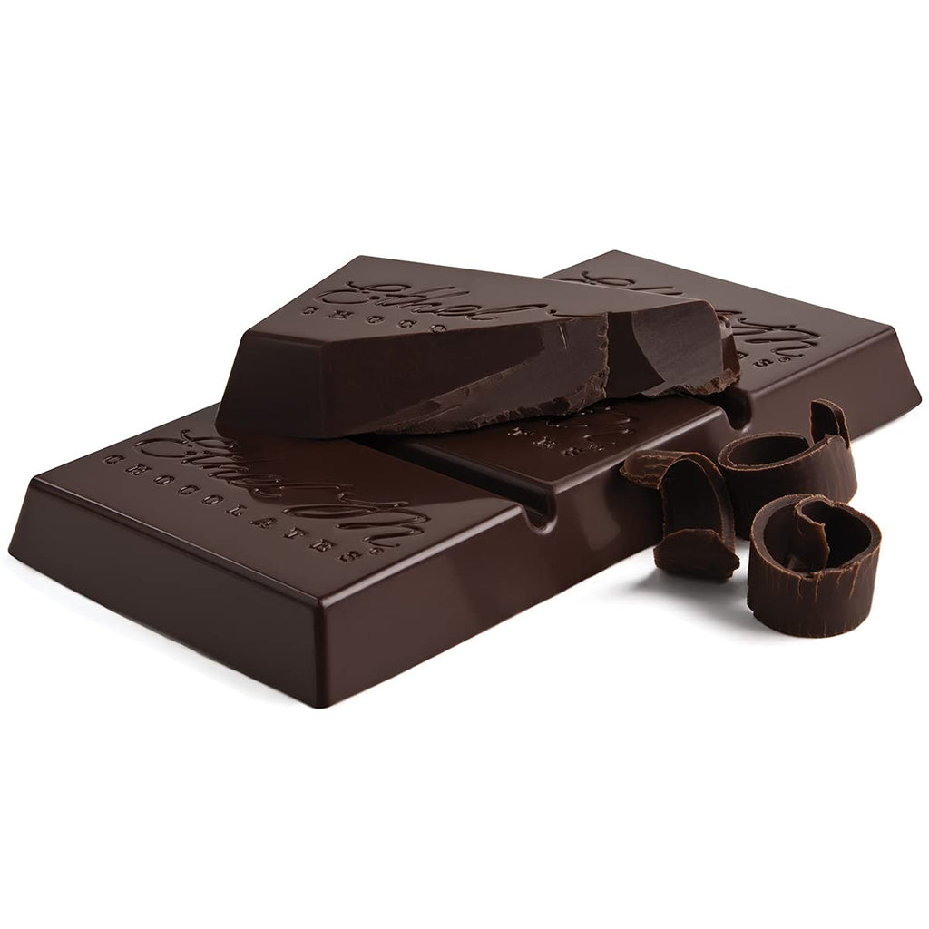 Ethel M Chocolates Premium Dark Chocolate Bars Box of 24 - Individually Wrapped Chocolate Candy Bars