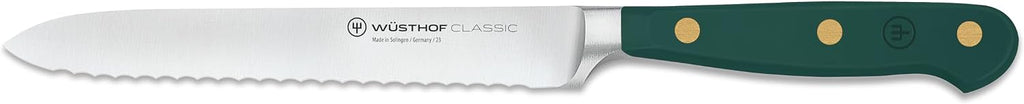 WÜSTHOF Classic Fresh Rosemary 5' Serrated Utility Knife