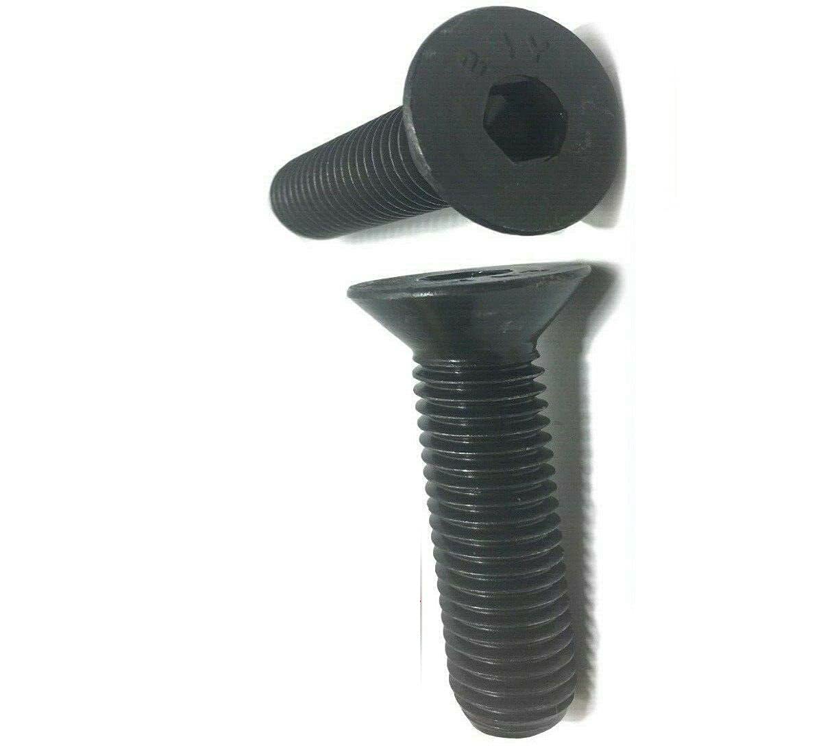 Pr-Mch Package of 2500, 10-24 x 1 1/2' Flat Head Cap Screw Black Oxide Thread Socket Set Kit #DR-D8258D