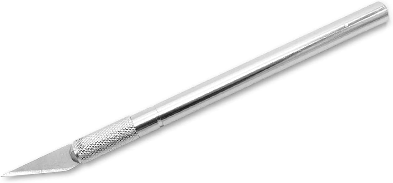 SMB Precision Aluminum Hobby Knife w/#11 Blade (1/4/10/25/100 pcs) (100)