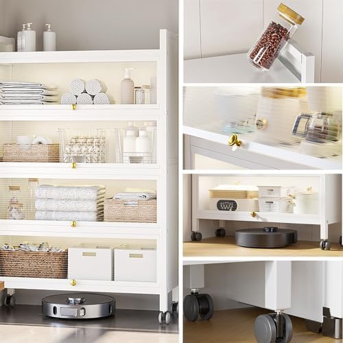 3-Tier Kitchen Pantry Storage Cabinet, Versatile Coffee Bar with Drawer & Flip Door, Space-Saving Baker's Rack, Stylish Kitchen Organizer, 40cm/15.7in