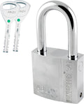 ENFORCER ABLOY 341-50 Heavy-Duty Padlock - 2' (50mm) Shackle Clearance, 25/64' (10mm) Thick Boron Steel Shackle - Disc Detainer Lock for Trucking, Rail, Containers - Bank-Safe Protection