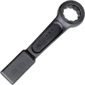 URREA 12-Point Striking Wrench - 4-3/4' Black Flat Strike Wrench with Straight Pattern Design & Extra Wide Striking Zone - 2776SW