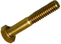 Solid Brass hex Head Cap Screws Kit Hardware Bolts 1/4-20 X 5/8' Pack of 250 Fastener Set LS18729F