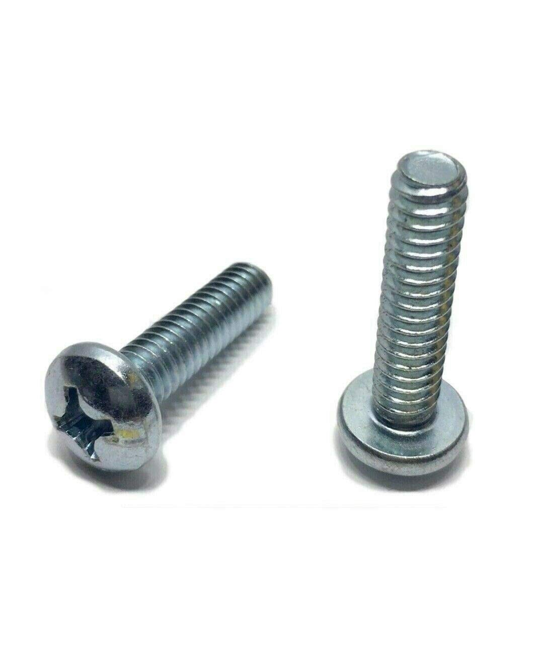 1/4-20 x 1 1/2'- Phillips Pan Head Machine Screw Zinc Plated Bulk Box 2000 Pcs Machine Screws B2B