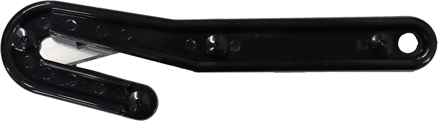 PSBM 50 Pack Black Stretch Film Dispenser with Cutter, Suit for 12' to 18' Stretch Film, Industrial Strength Shrink Wrap Dispenser Holder