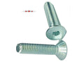 Pr-Mch Package of 1000, 1/4-20 X 5/8' Flat Head Cap Screw Coarse Thread Socket Zinc Plated Set Kit #DR-D8272D