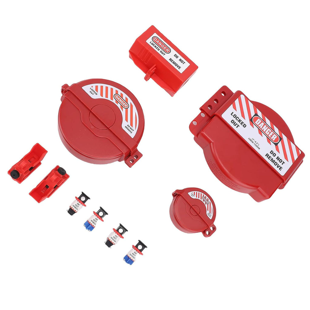 Lockout Tagout Kit Electrical Loto, Clamp On Circuit Breaker Lockout, Hasps, Loto, Safety Padlocks, Plug Lock, Ball Valve, Tool Box, for Electrical, Industrial