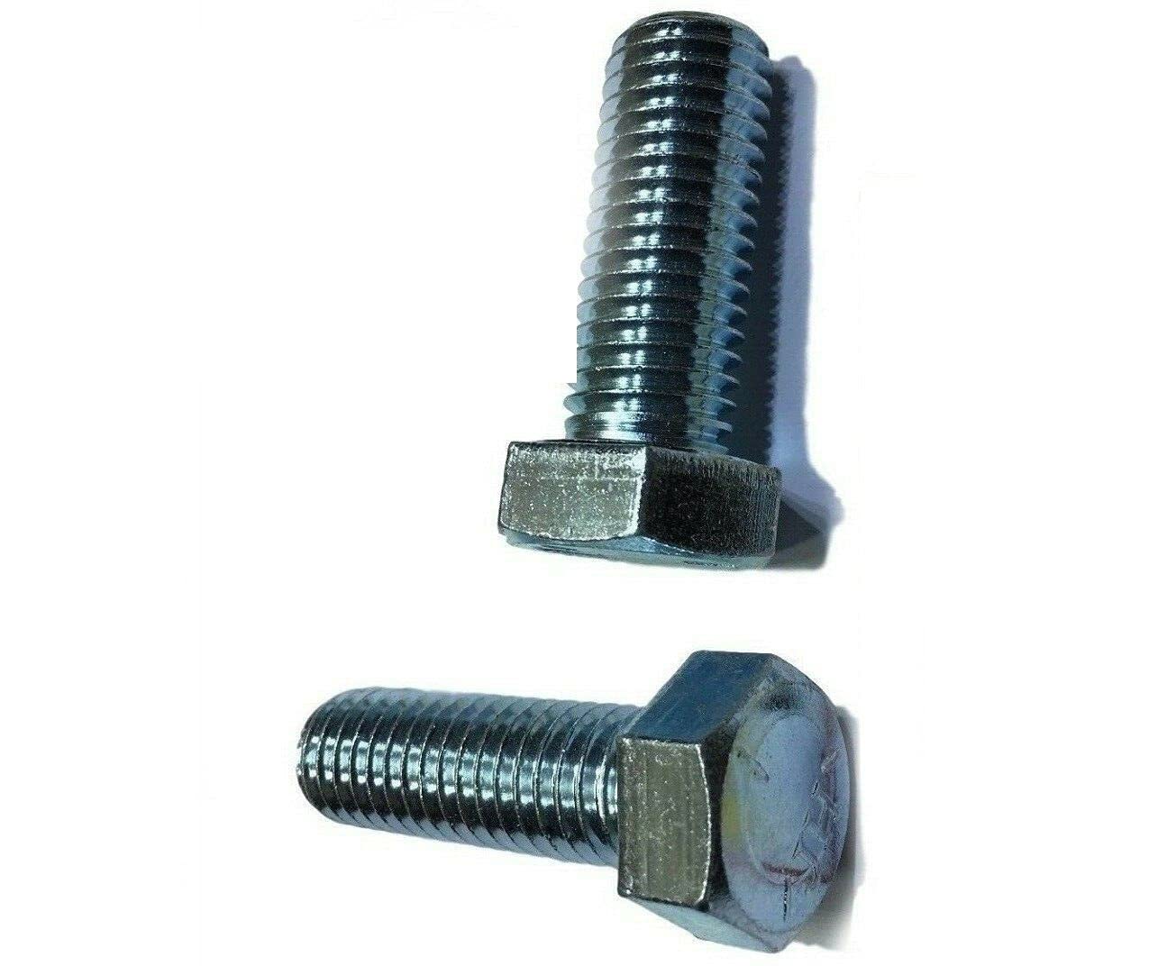 KolotovichTool Pack of 300, 1/2-13 x 1 1/2' Hex Bolt Zinc Plated Grade 5 Cap Screw Full Thread Fastener Kit Bolt Set RE-6814DD