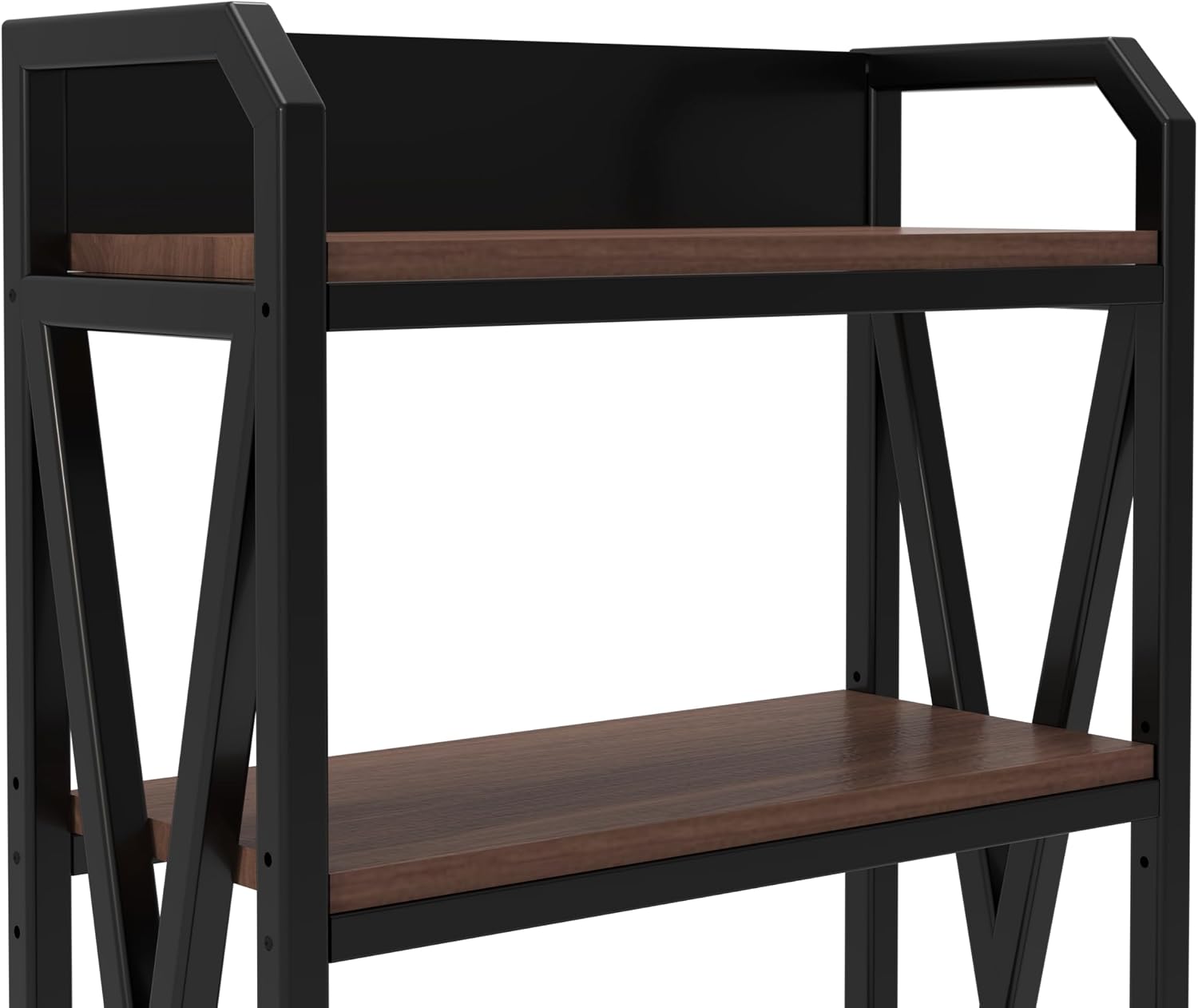 56.30'' 4-Level Bakers Rack Metal Wooden, Multifunctional 4-Level Storage Shelves for Kitchen, Garage, Pantry - Organize & Maximize Space Efficiently (Product H)