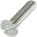 1/4-20 x 5/8' Flat Head Slotted Machine Screws Kit Hardware Stainless Steel 18-8 Pack of 500 Fastener Set LS13590F