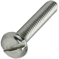 1/4-20 x 5/8' Slotted Pan Head Machine Screws Kit Hardware Stainless Steel 18-8 Pack of 500 Fastener Set LS12753F