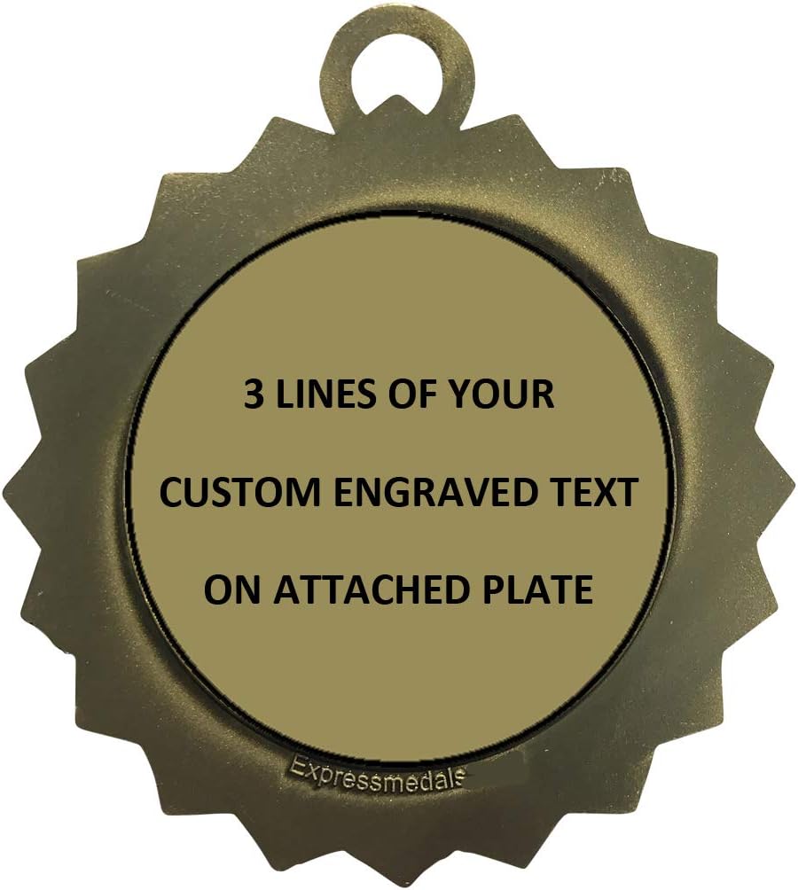 1 to 50 Packs Field Hockey Gold Medals Trophy Award with Free Custom Engraving D03-MY473