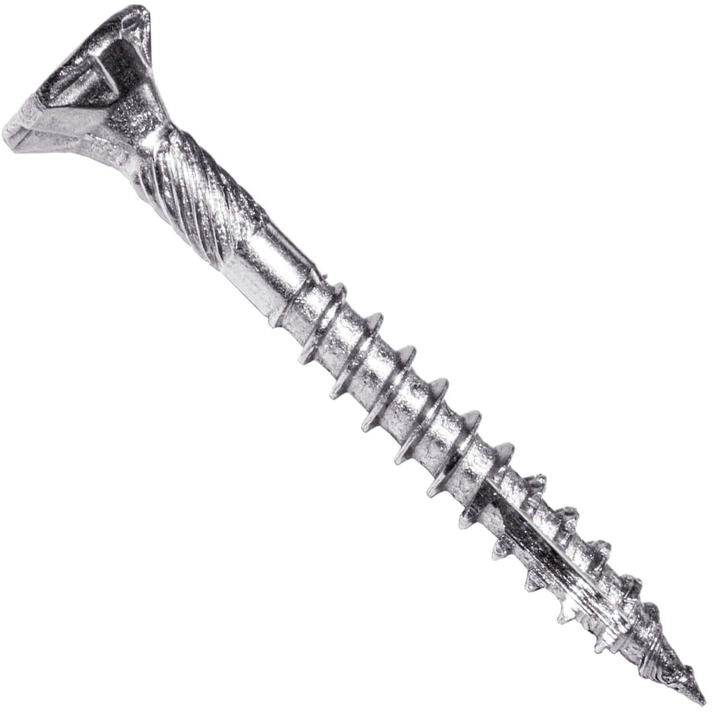 Jake Sales #8 x 1-1/2' Silver Star Stainless Steel Wood Screw Torx/Star Drive Head - Grade 305 Stainless Steel Torx/Star Drive Wood Screws - (5 POUNDS - 985 Approx. Screw Count)