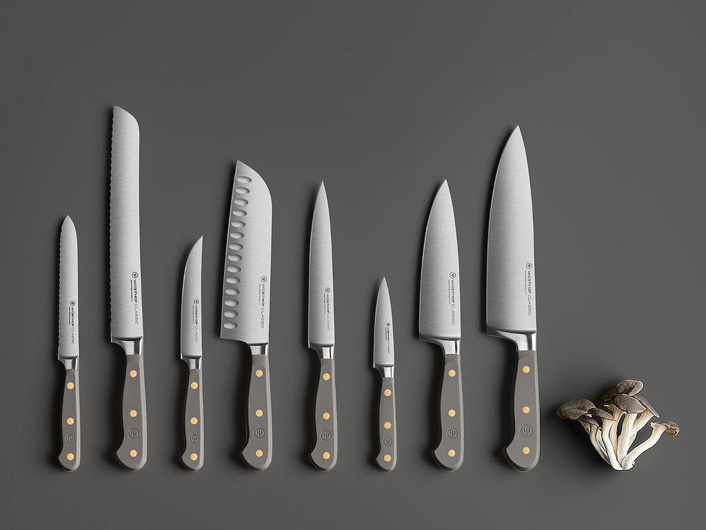 WÜSTHOF Classic Velvet Oyster 5' Serrated Utility Knife