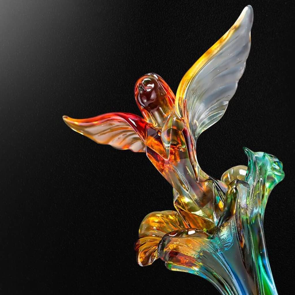 Trophies, Medals Awards Glass Girls Trophy Company Unit Team School Art Festival Champion Memorial Trophy Trophy of Excellent Female Beauty Model Competition A Gift for Children