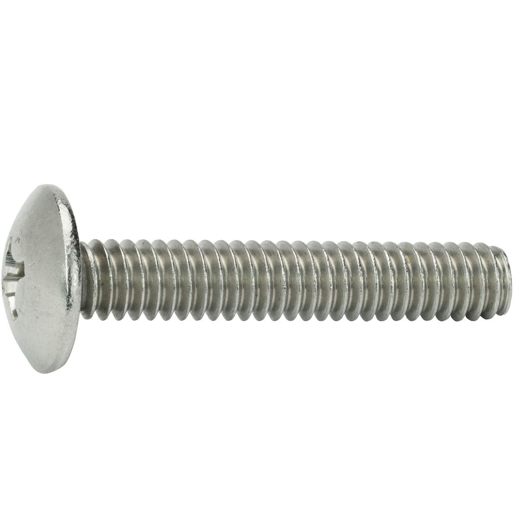 1/4-20 x 5/8' - Phillips Truss Head Stainless Steel 18-8 500 Pcs Machine Screws B2B