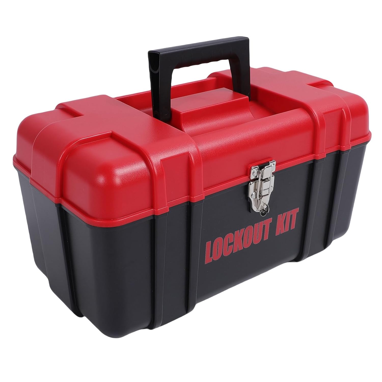 Lockout Tagout Kit, OSHA Compliant Universal Loto Safety Kit, with 10 Padlocks, 4 Hasps, Circuit Breaker Locks, and for Industrial and Mechanical Lockout Procedures
