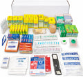 Rapid Care 821 Piece Class B Refill Kit - OSHA & ANSI Compliant - 3 & 4 Shelf First Aid Cabinet Refill - Home, Office, Industrial - Bandages, Medications, Trauma Supplies