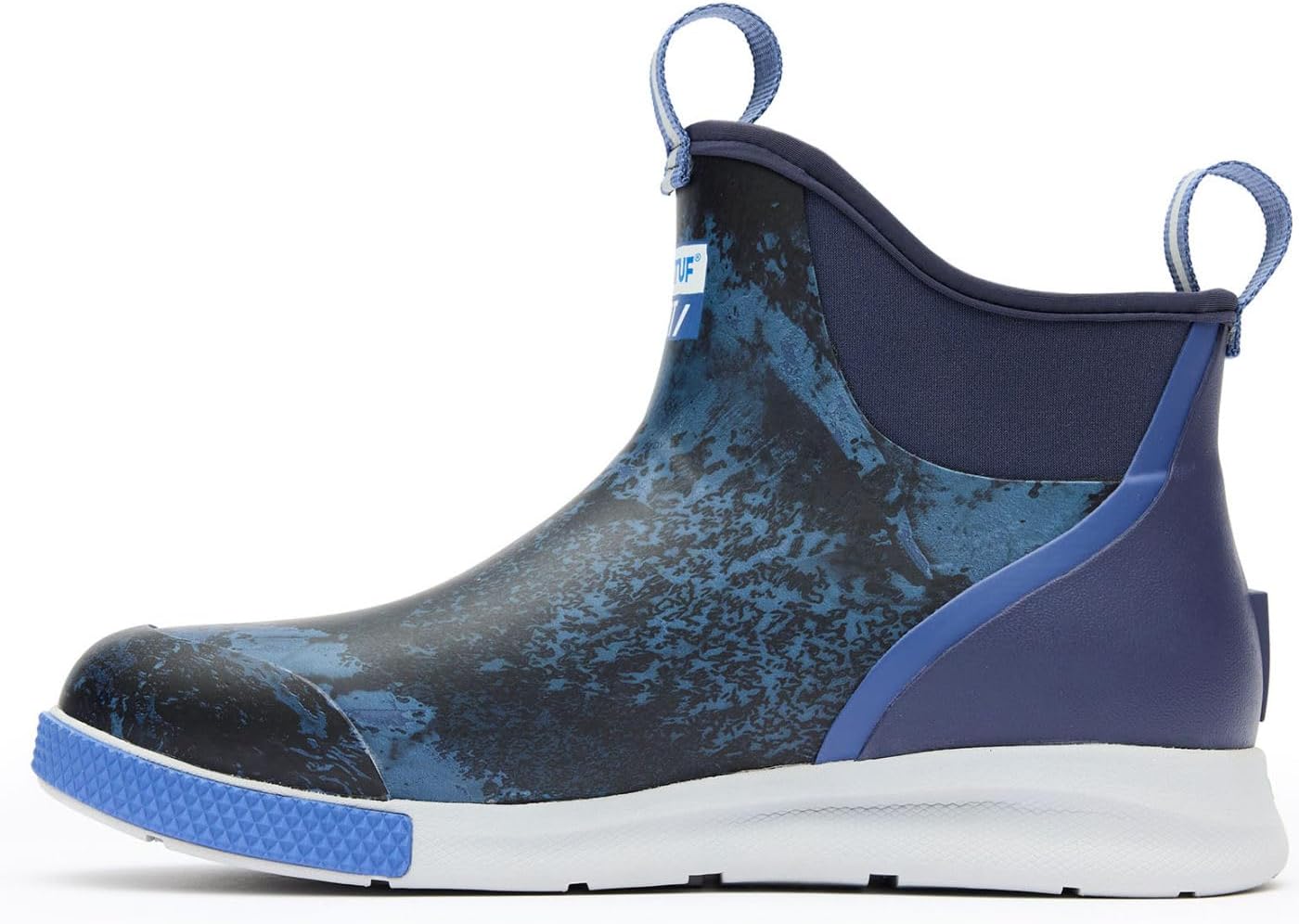 XTRATUF 6' Men's Ankle Deck Boot Sport - 30% Lighter, 100% Waterproof Rubber Fishing Footwear - Non-Marking, Slip-Resistant Outsole - Moisture-Wicking Liner