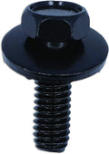 Connect Workshop Consumables Connect 36422 Black Hexagon Head Body Screw with Washer-Pack 50