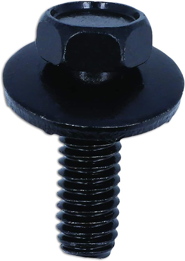 Connect Workshop Consumables Connect 36422 Black Hexagon Head Body Screw with Washer-Pack 50