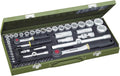 PROXXON Vadaap 23040 Socket Set, Multi-Colour, 1/4-1/2-Inch, Set of 56 Pieces
