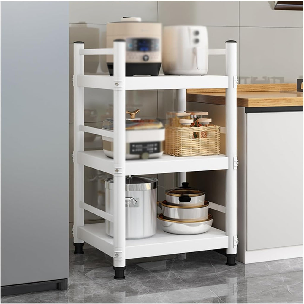 Kitchen Microwave Stand Balers Rack Tall Bakers Rack Baker Racks for Kitchen Kitchens Stands with Storage Suitable for Restaurants, Kitchens, Living Rooms(95cm,35 * 35CM)