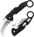 Cold Steel Tiger Claw 3' S35VN Razor-Sharp Blade 6' Easy-to-Grip G-10 Handle EDC Tactical Folding Knife with Tri-Ad Locking Mechanism