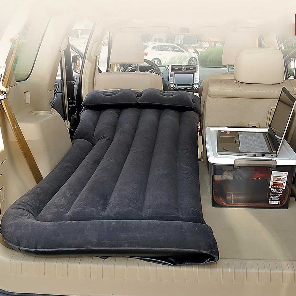 Car Inflatable Mattress for Opel Vauxhall Insignia Sports Tourer Wagon Estate 2009-2024 Rear Trunk Air Mattress Camping Folding Air Bed Cushion Back Seat Mattresses,Beige01