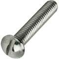 1/4-20 x 5/8' Slotted Round Head Machine Screws Kit Hardware Stainless Steel 18-8 Pack of 500 Fastener Set LS21173F