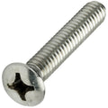 1/4-20 x 5/8' Phillips Oval Head Machine Screws Kit Hardware Stainless Steel 18-8 Pack of 250 Fastener Set LS11233F