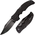 COLD STEEL Recon 1 4' S35VN Razor-Sharp Blade 5.375' G-10 Handle Tactical Folding Knife w/Tri-Ad Lock, Ambidextrous Pocket/Belt Clip