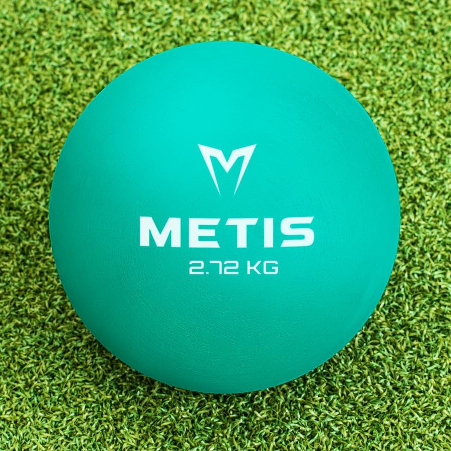 METIS Indoor/Outdoor Rubber Shot Put - 5 Weights Available | Track & Field Gear