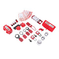 Lockout Tagout Kit, OSHA Compliant Universal Loto Safety Kit, with 10 Padlocks, 4 Hasps, Circuit Breaker Locks, and for Industrial and Mechanical Lockout Procedures