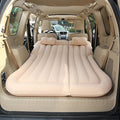 Car Inflatable Mattress for Opel Vauxhall Insignia Sports Tourer Wagon Estate 2009-2024 Rear Trunk Air Mattress Camping Folding Air Bed Cushion Back Seat Mattresses,Beige01