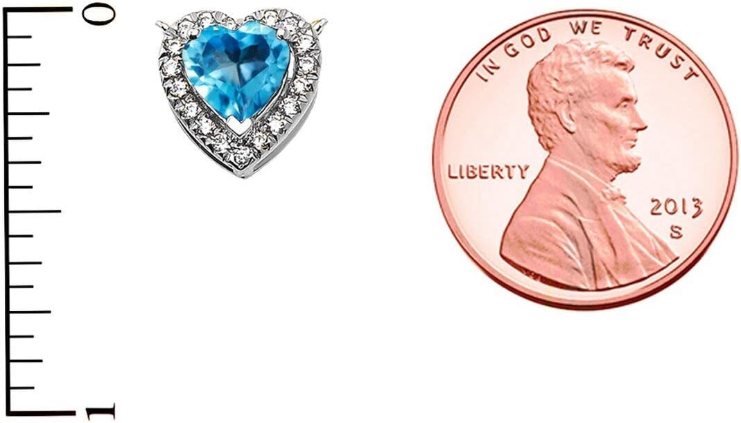 Claddagh Gold Fine Sterling Silver Diamond Personalized Birthstone Cubic Zirconia Heart-Shaped Necklace